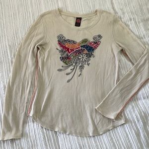 Vintage Lucky Brand Waffle Shirt